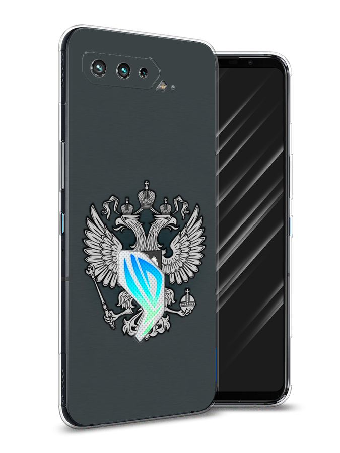

Чехол Awog на Asus ROG Phone 5 "Герб России серый", 44250-5