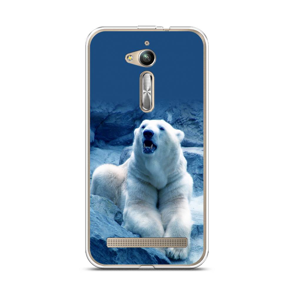 

Чехол на Asus Zenfone GO ZB500KG/500KL "Белый медведь", 42250-1