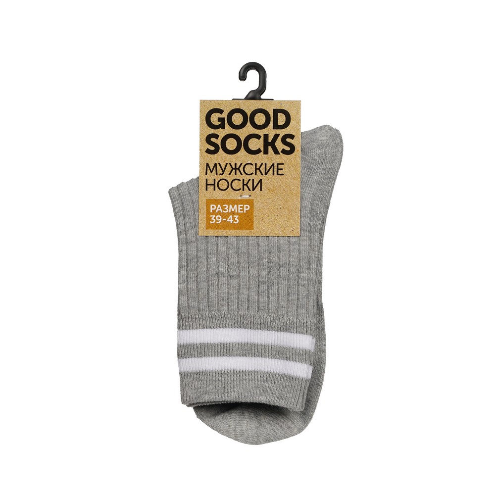Носки мужские Good Socks GSlo серые 39-43