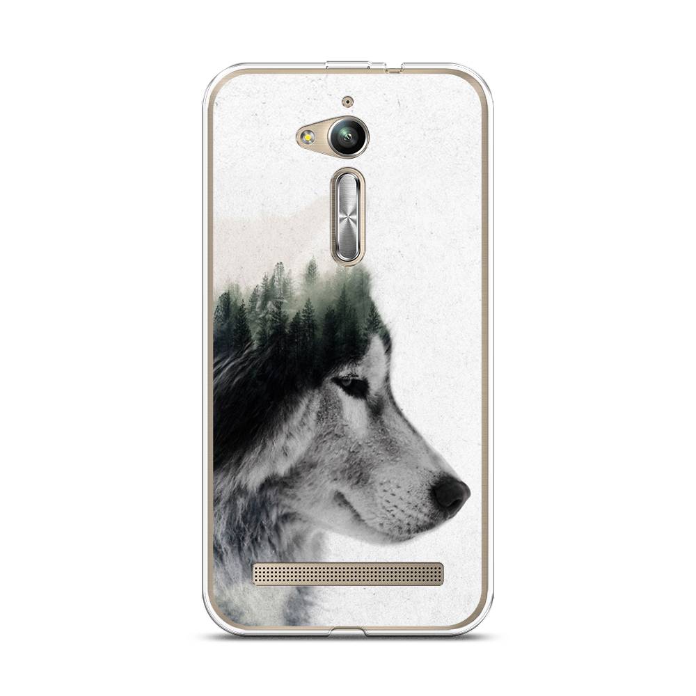 

Чехол Case Place 42250-1 для Asus ZenFone Go (ZB500KG), ZenFone Go (ZB500KL) "Волк лес", 42250-1