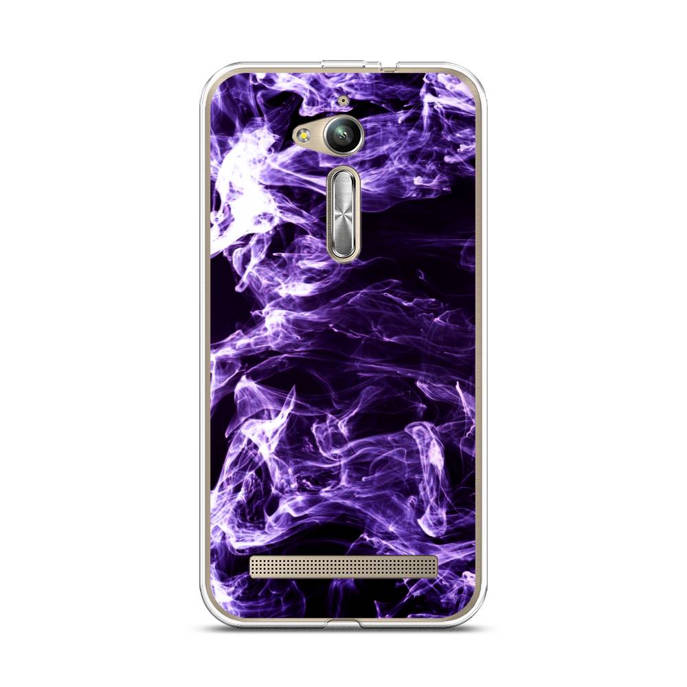 

Чехол на Asus Zenfone GO ZB500KG/500KL "Фиолетовый дым", 42250-3