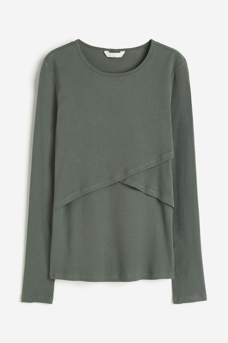

Джемпер женский H&M 1223404 хаки S, 1223404
