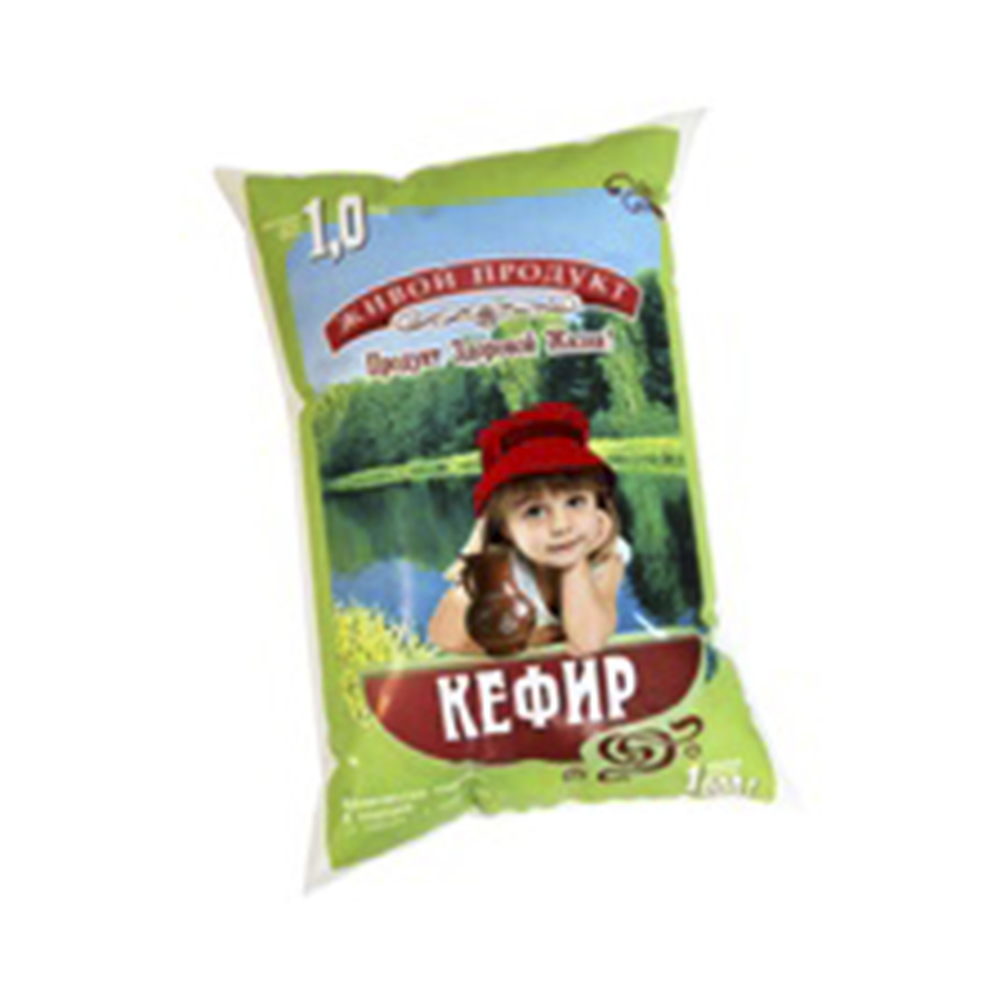 

Кефир Живой продукт 1% БЗМЖ 1 л
