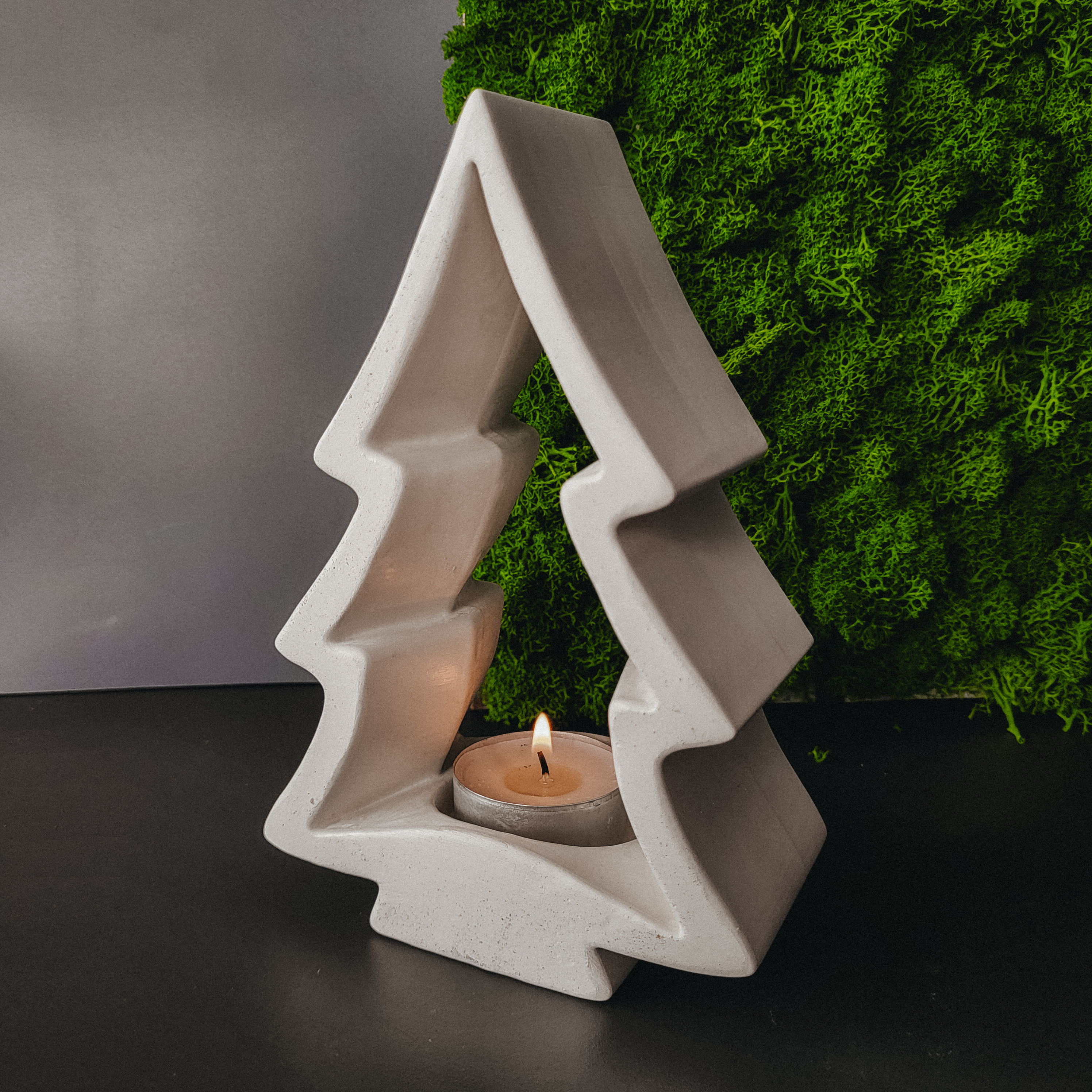 

Подсвечник Artcasa Елочка А EOApTAqO 10x10 см металл черный, Белый, елочка