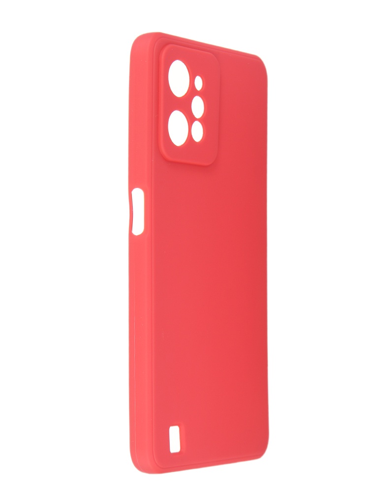 Чехол iBox для Realme C31 Crystal Silicone Red УТ000031770