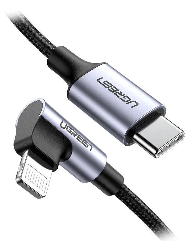 Аксессуар Ugreen US305 USB-C - Lightning 1m Black 60763