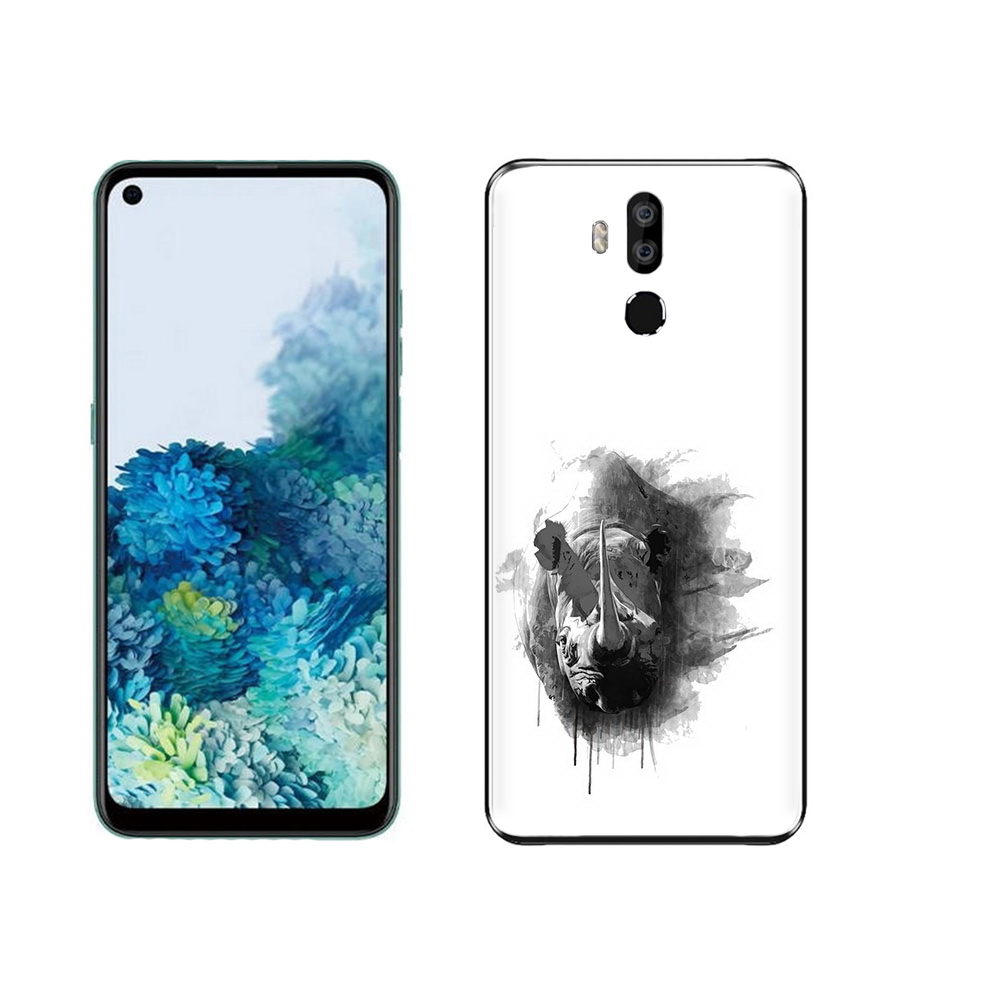 

Чехол MyPads Tocco для Oukitel K9 носорог, Прозрачный, Tocco