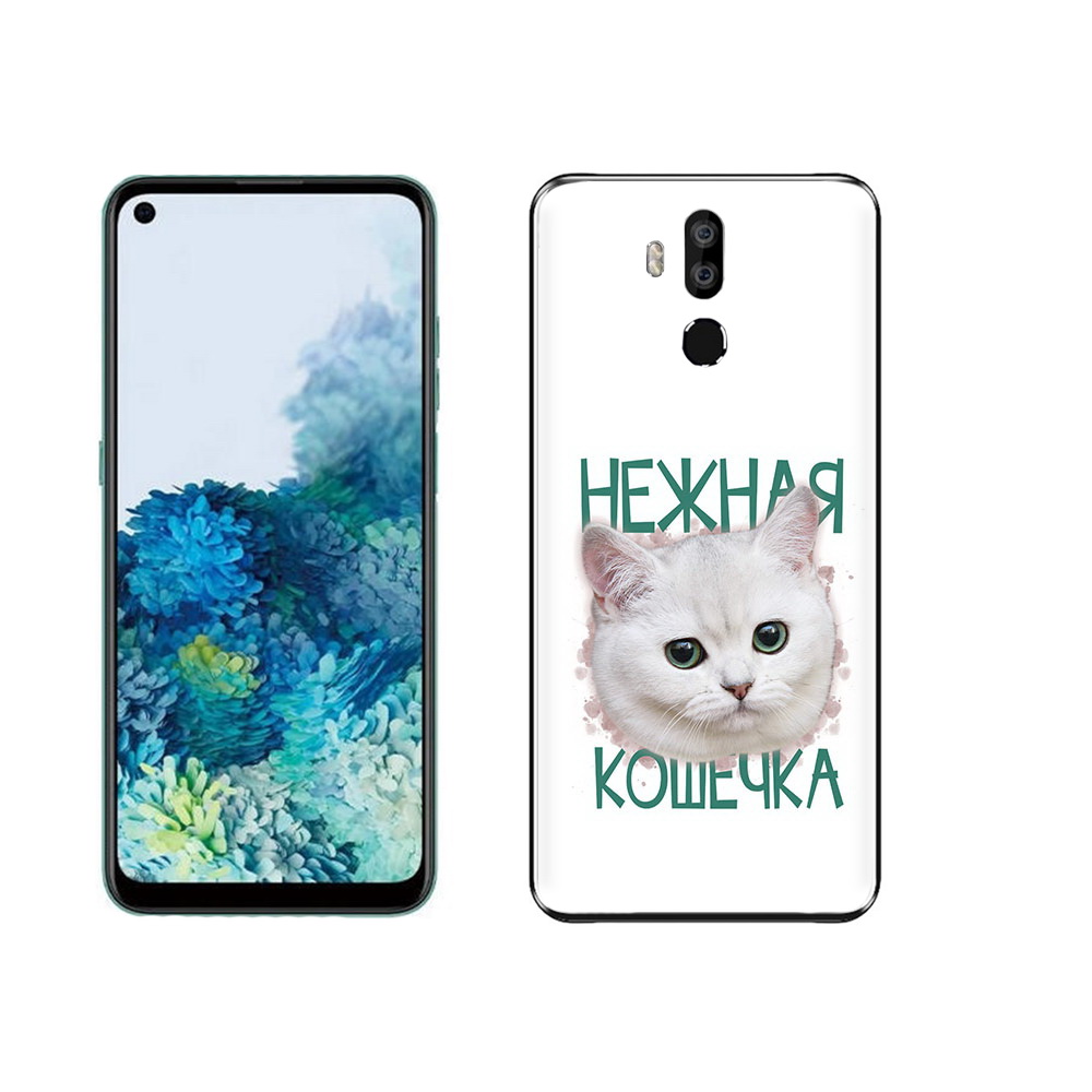 

Чехол MyPads Tocco для Oukitel K9 нежная кошечка, Прозрачный, Tocco