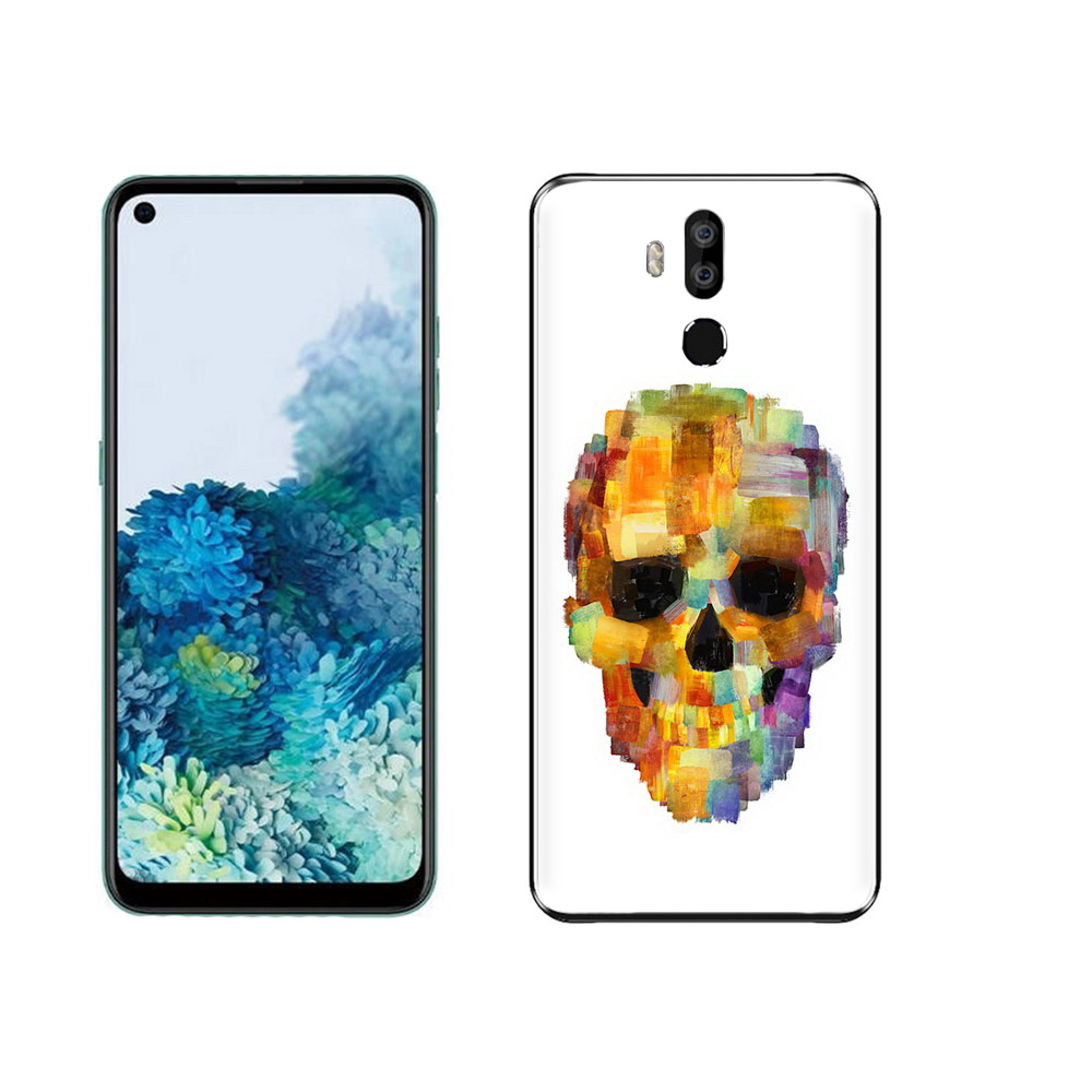 

Чехол MyPads Tocco для Oukitel K9 нарисованный череп, Прозрачный, Tocco