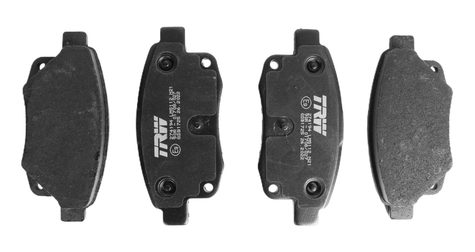 

Комплект тормозных колодок TRW/Lucas GDB1725