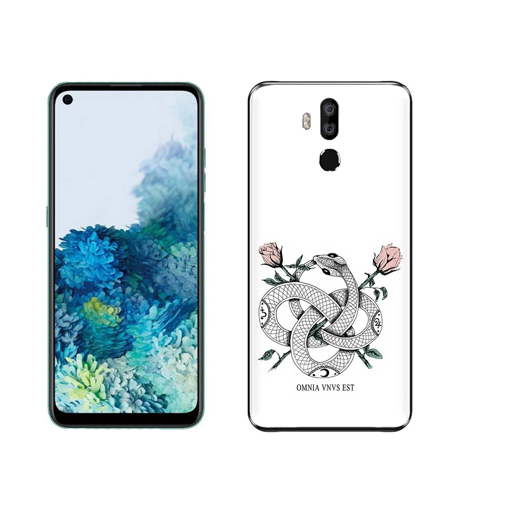 

Чехол MyPads Tocco для Oukitel K9 нарисованная змея абстракция, Прозрачный, Tocco