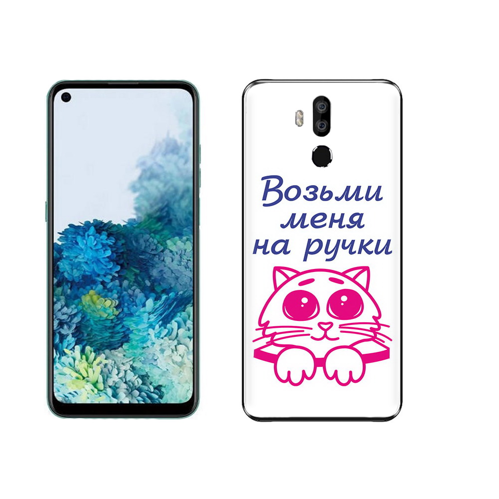

Чехол MyPads Tocco для Oukitel K9 мяу, Прозрачный, Tocco