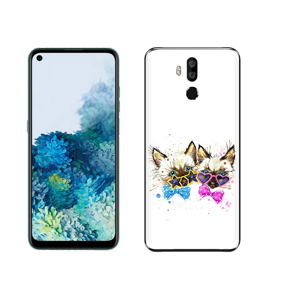 

Чехол MyPads Tocco для Oukitel K9 милые котята, Прозрачный, Tocco