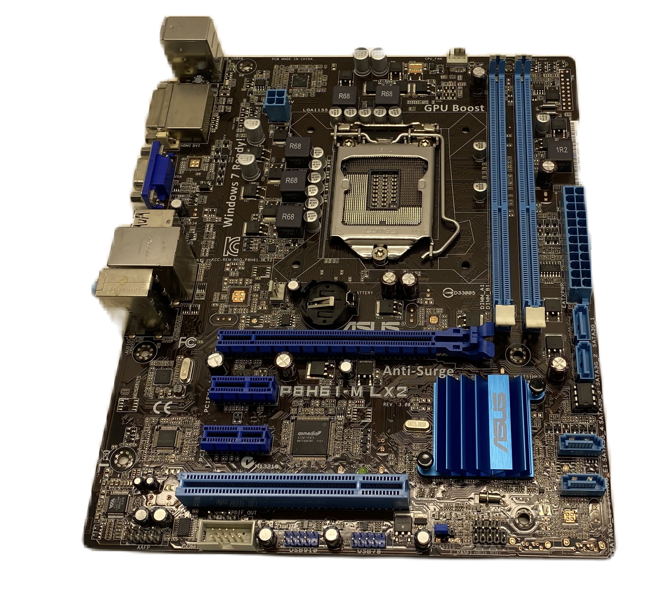 

Материнская плата ASUS P8H61-M LX2 (cb992), P8H61-M LX2