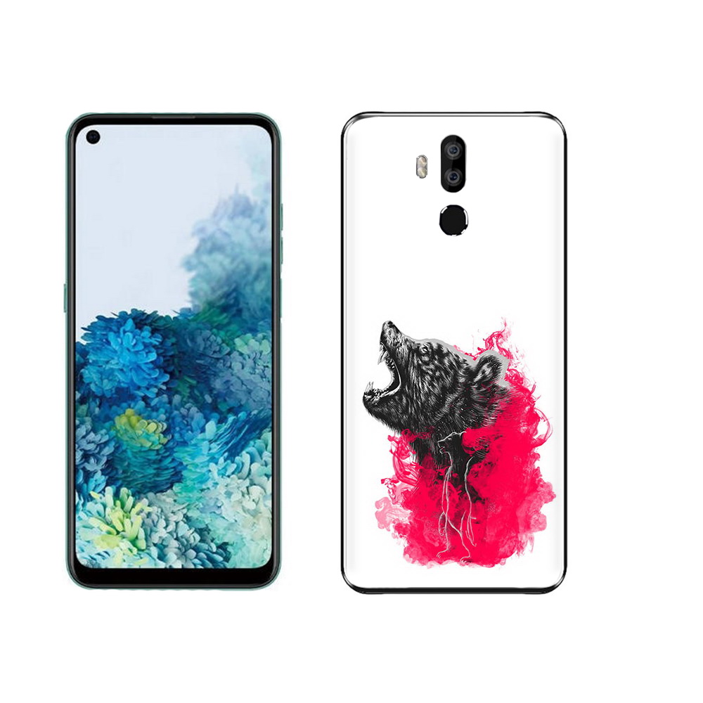 

Чехол MyPads Tocco для Oukitel K9 медведь в дымке, Прозрачный, Tocco