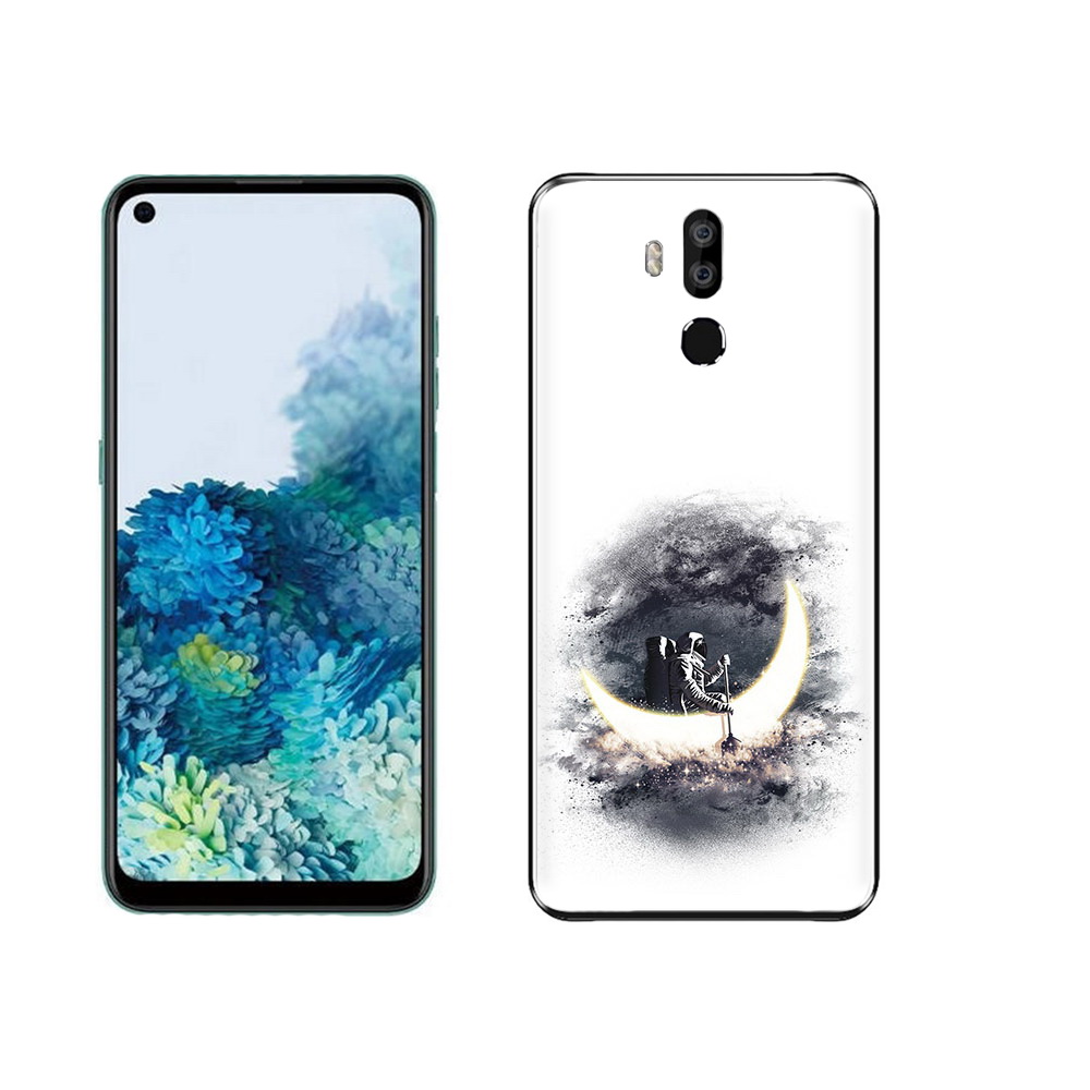 

Чехол MyPads Tocco для Oukitel K9 лунный путешественник, Прозрачный, Tocco