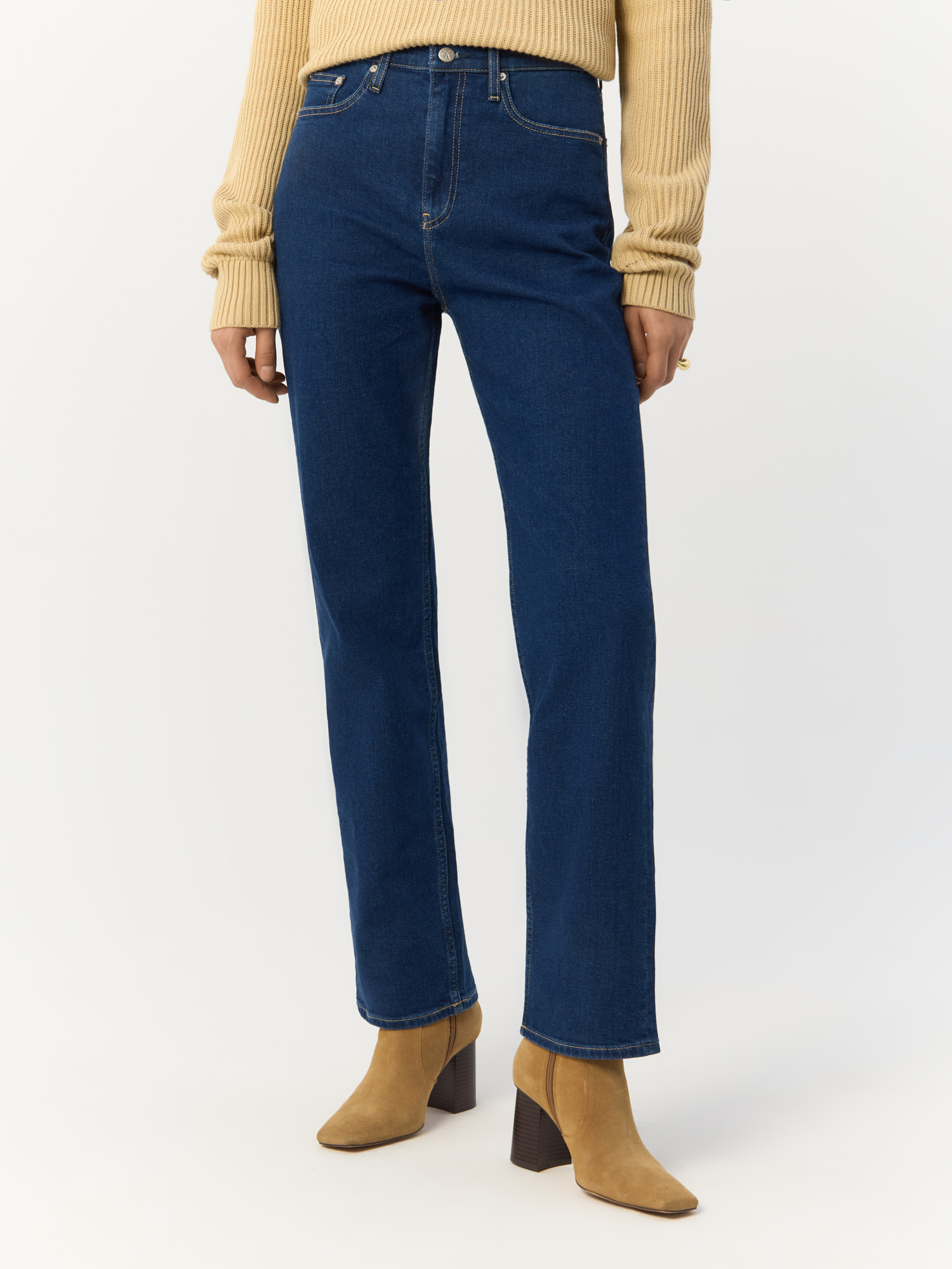 

Джинсы женские Calvin Klein Jeans J20J223659 синие 27/30, Синий, J20J223659