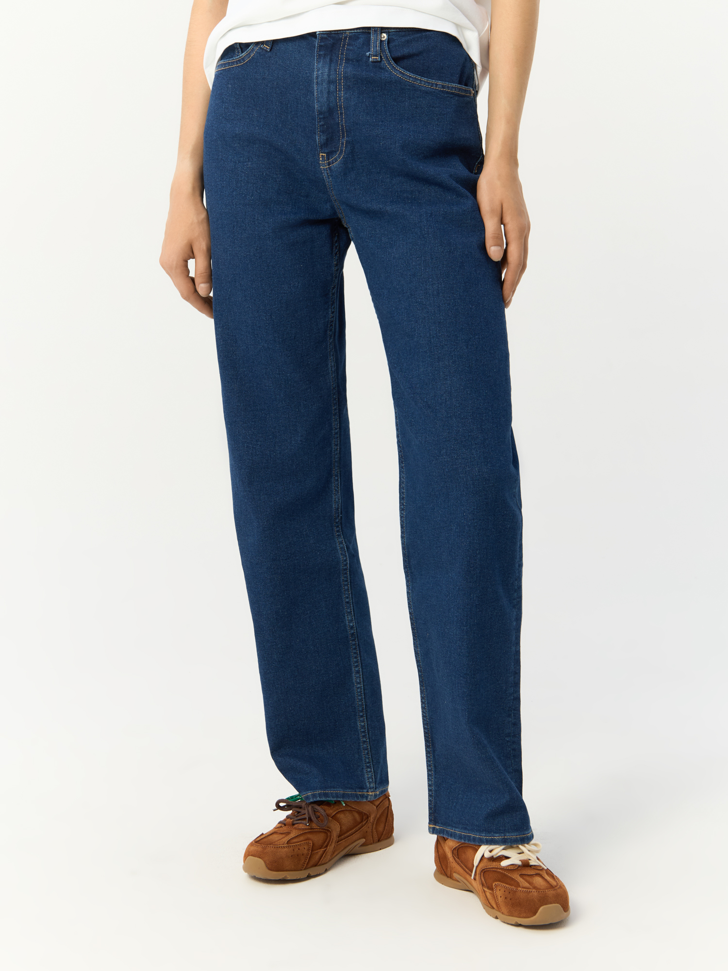 

Джинсы женские Calvin Klein Jeans J20J223890 синие 26/34, Синий, J20J223890