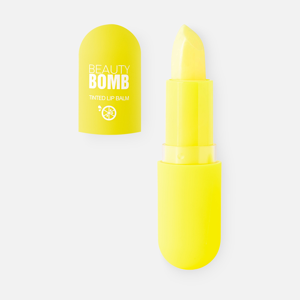 Бальзам-тинт для губ Beauty Bomb Tinted Lip Balm тон 01 lemon, 3 г