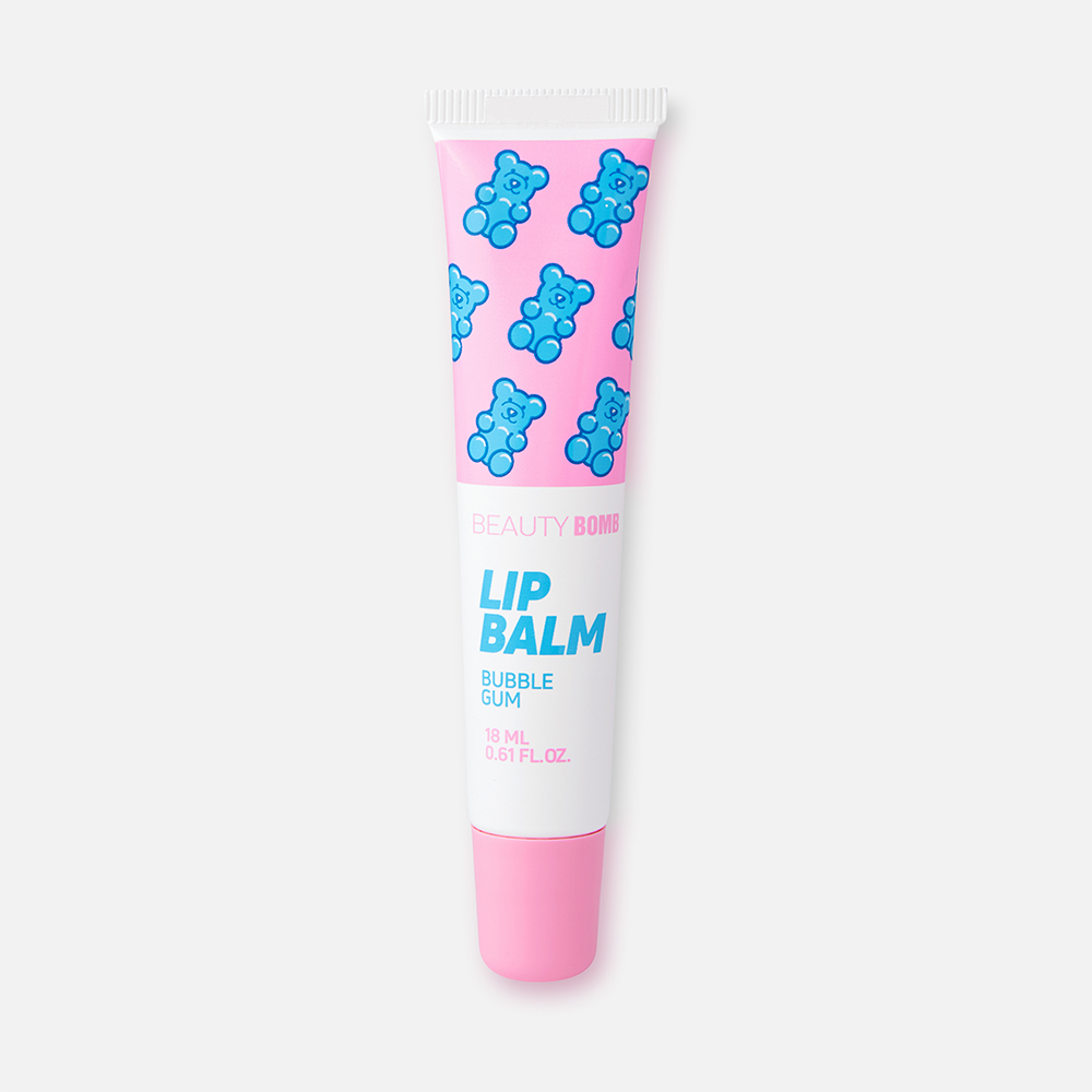 Бальзам для губ Beauty Bomb Bubble Gum увлажняющий 18 мл 329₽