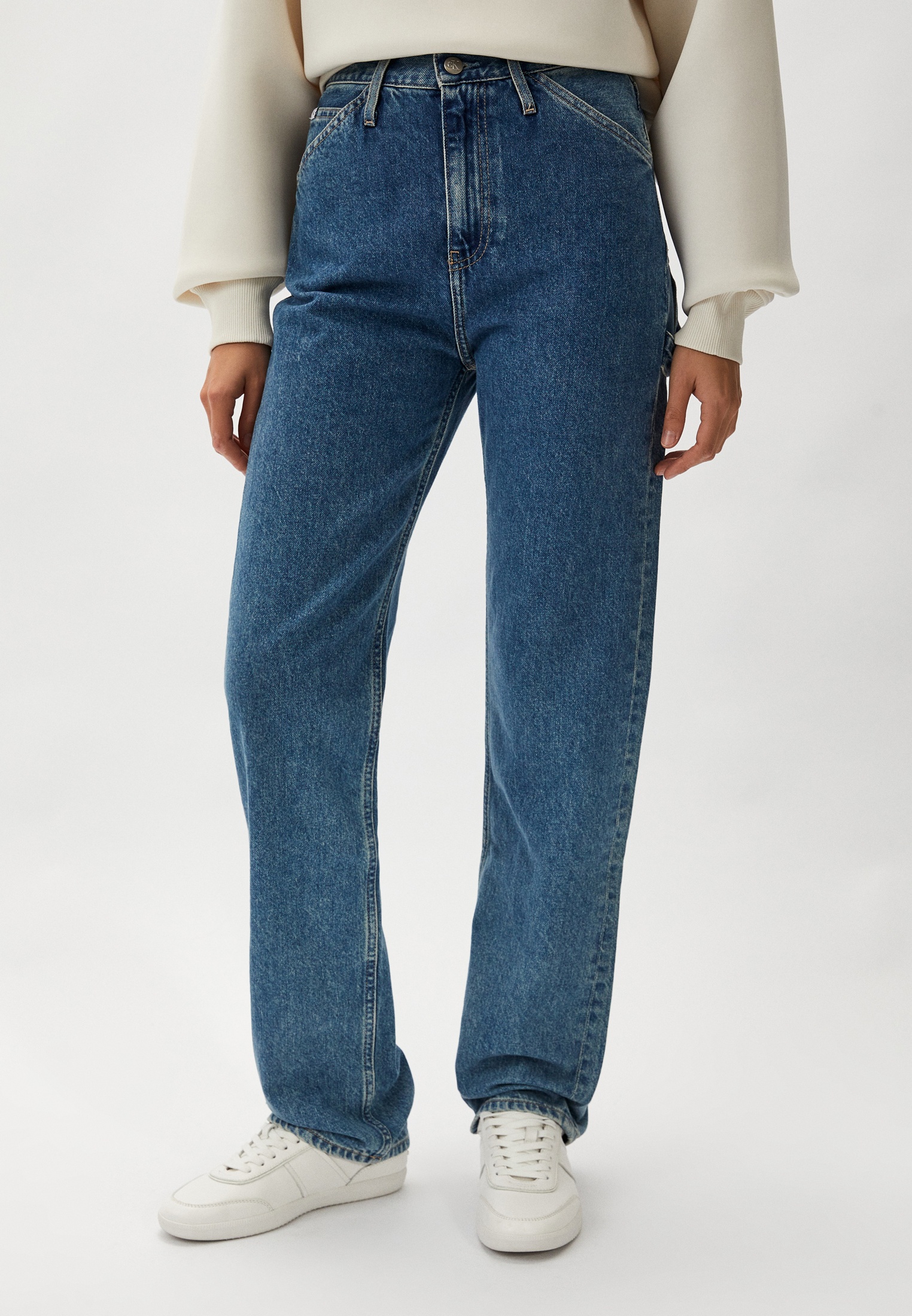 Джинсы Calvin Klein Jeans для женщин деним-1AA размер 3432 J20J223718 14362₽