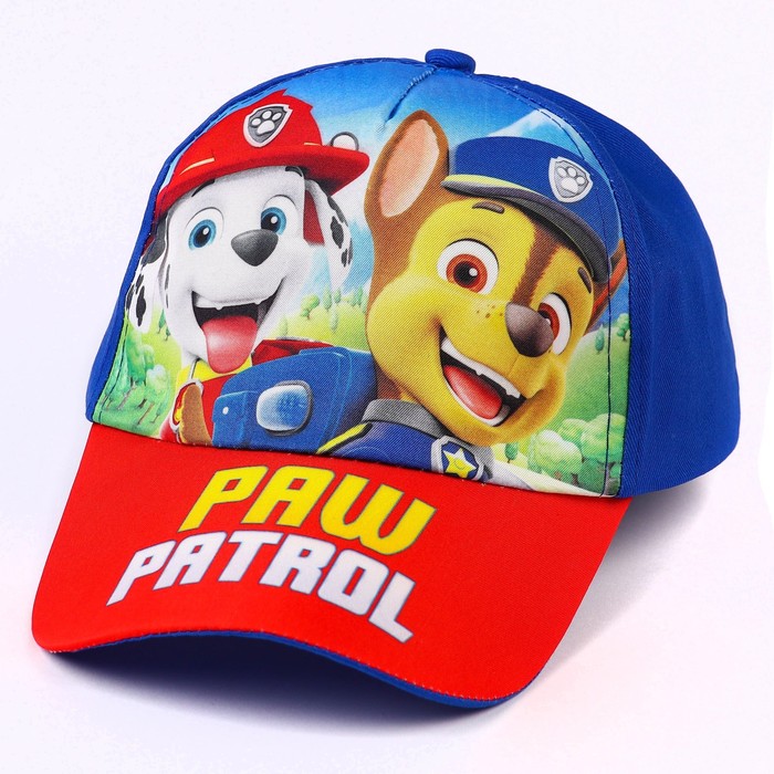 Кепка детская PAW Patrol Щенячий патруль, синий, 52-54