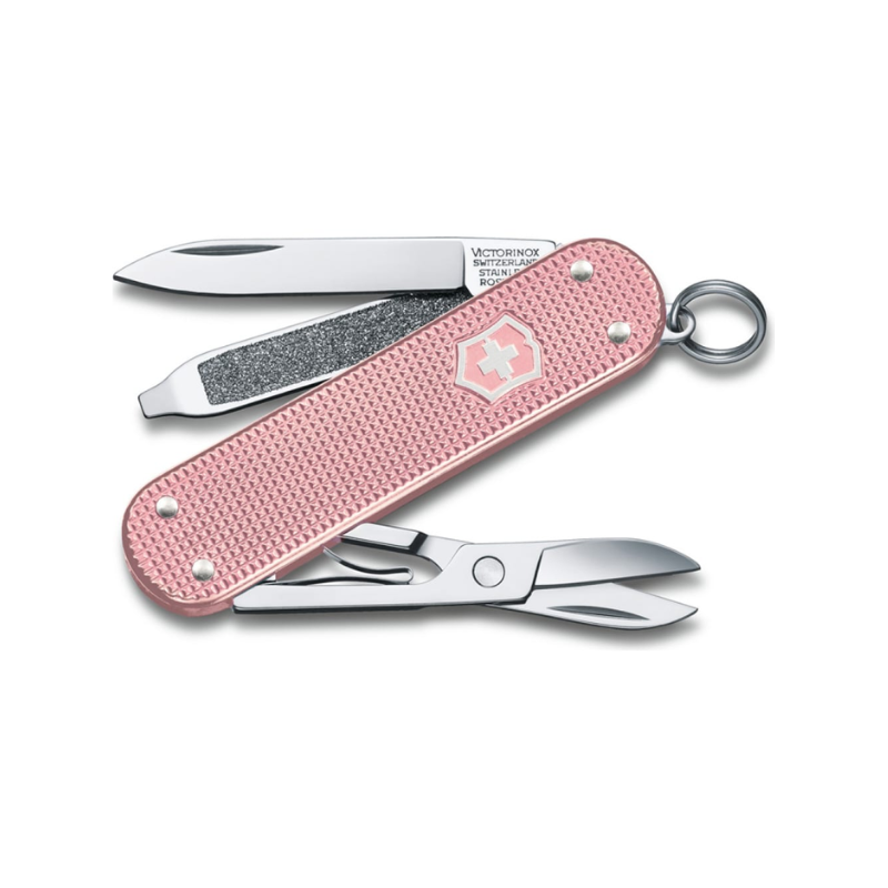 

Victorinox Нож-брелок Classic SD Alox Colors Cotton Candy 58 мм 5 функций светло-розовый 0