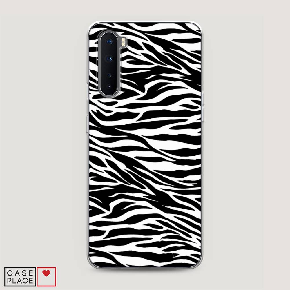 

Чехол Awog на OnePlus Nord / ВанПлас Nord "Принт зебра", Белый;серый;черный, 151350-7
