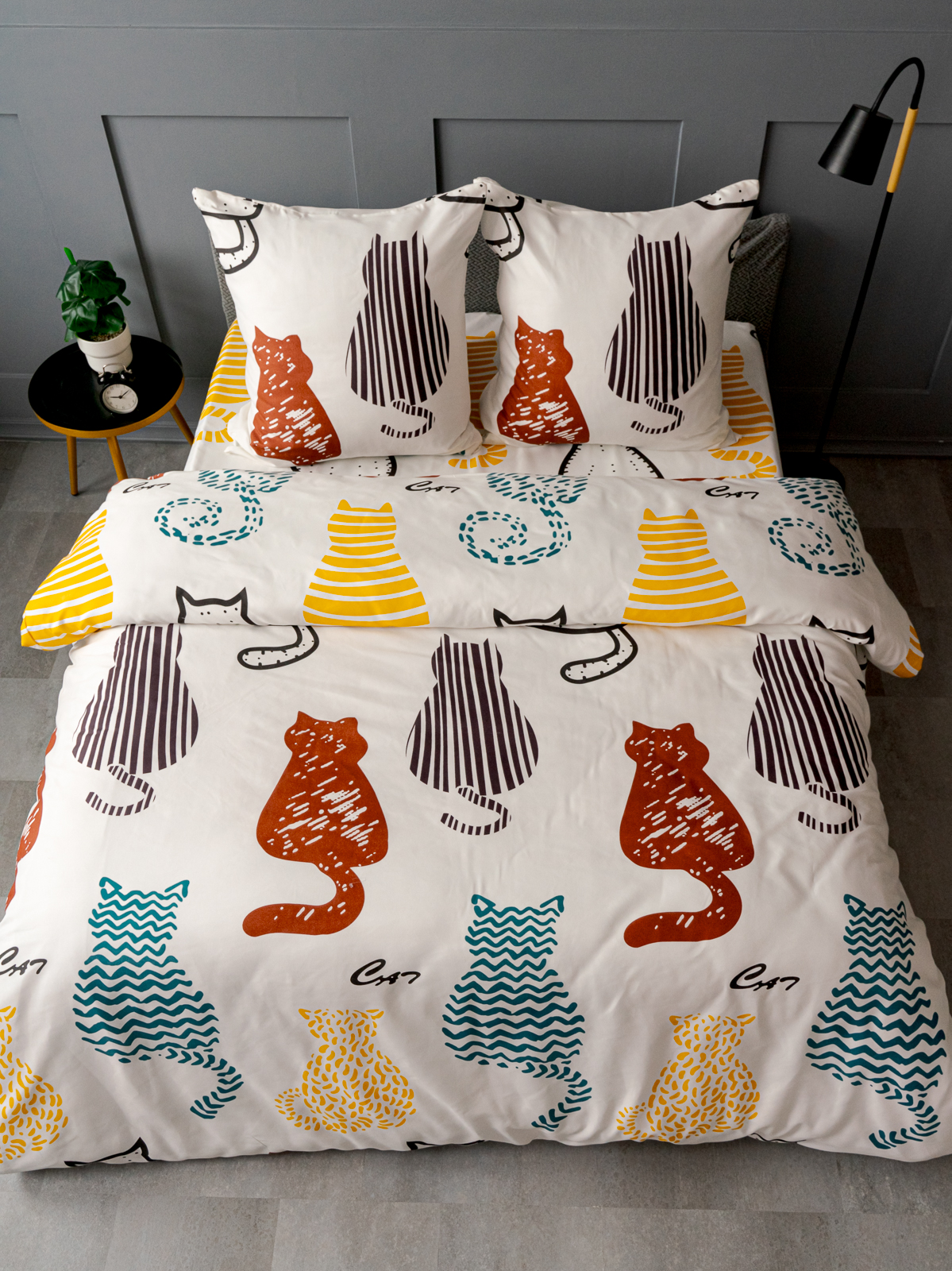 

Комплект постельного белья Павлина 9356 1,5 спальный, Полисатин, наволочки 70x70, 9356