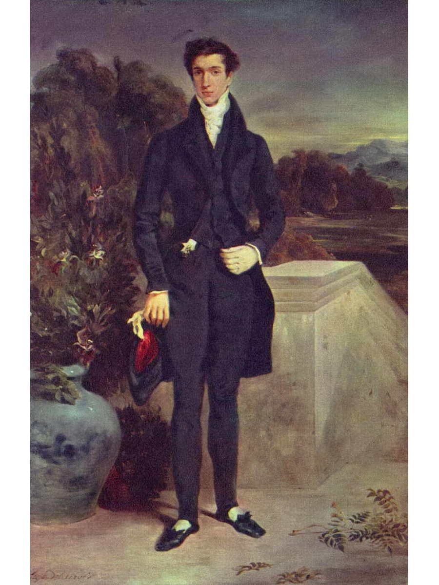 

Постер DRABS A2 Делакруа Эжен 1798 - 1863 Портрет барона Швитера