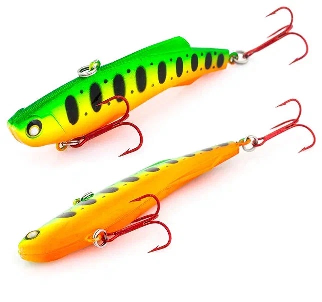 

Воблер Akara раттлин Soft Vib 75 мм, 17 г, 3/5 oz 2,9 in A140, Желтый;зеленый