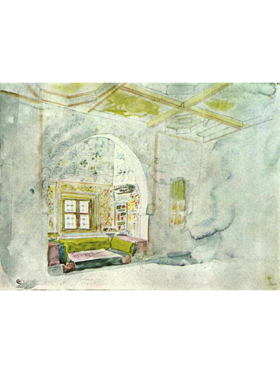 

Постер DRABS A2 Делакруа Эжен 1798 - 1863 Комната с нишей во дворце султана Мекны