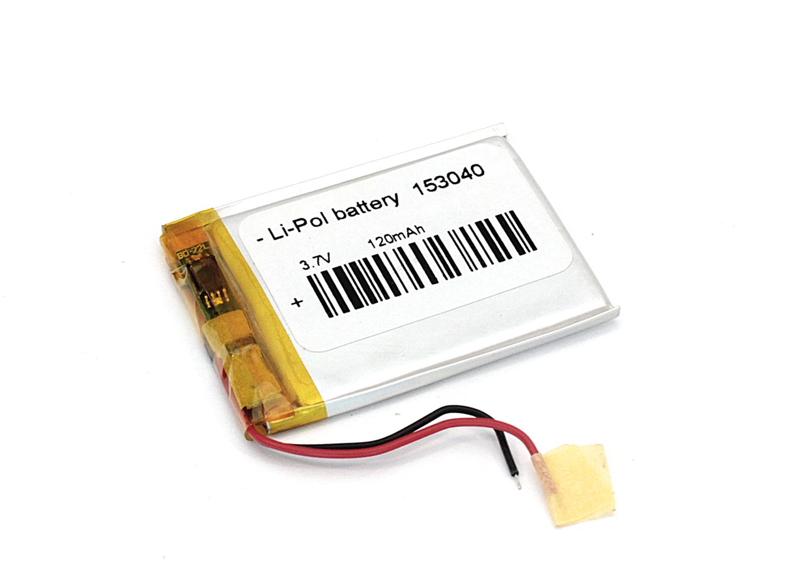 Аккумуляторная батарея OEM Li-Pol 2*30*40мм 2pin 3.7V/120mAh