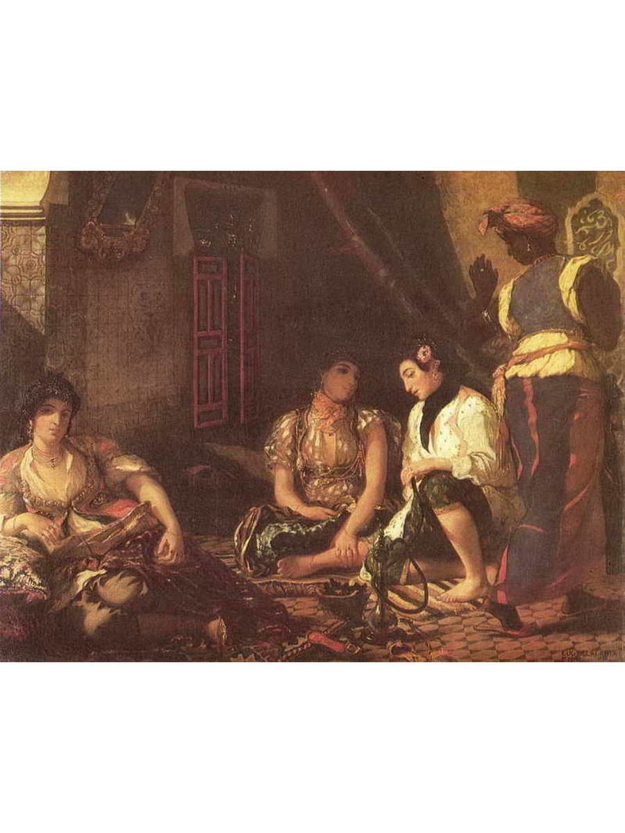 

Постер DRABS A2 Делакруа Эжен 1798 - 1863 Алжирские женщины
