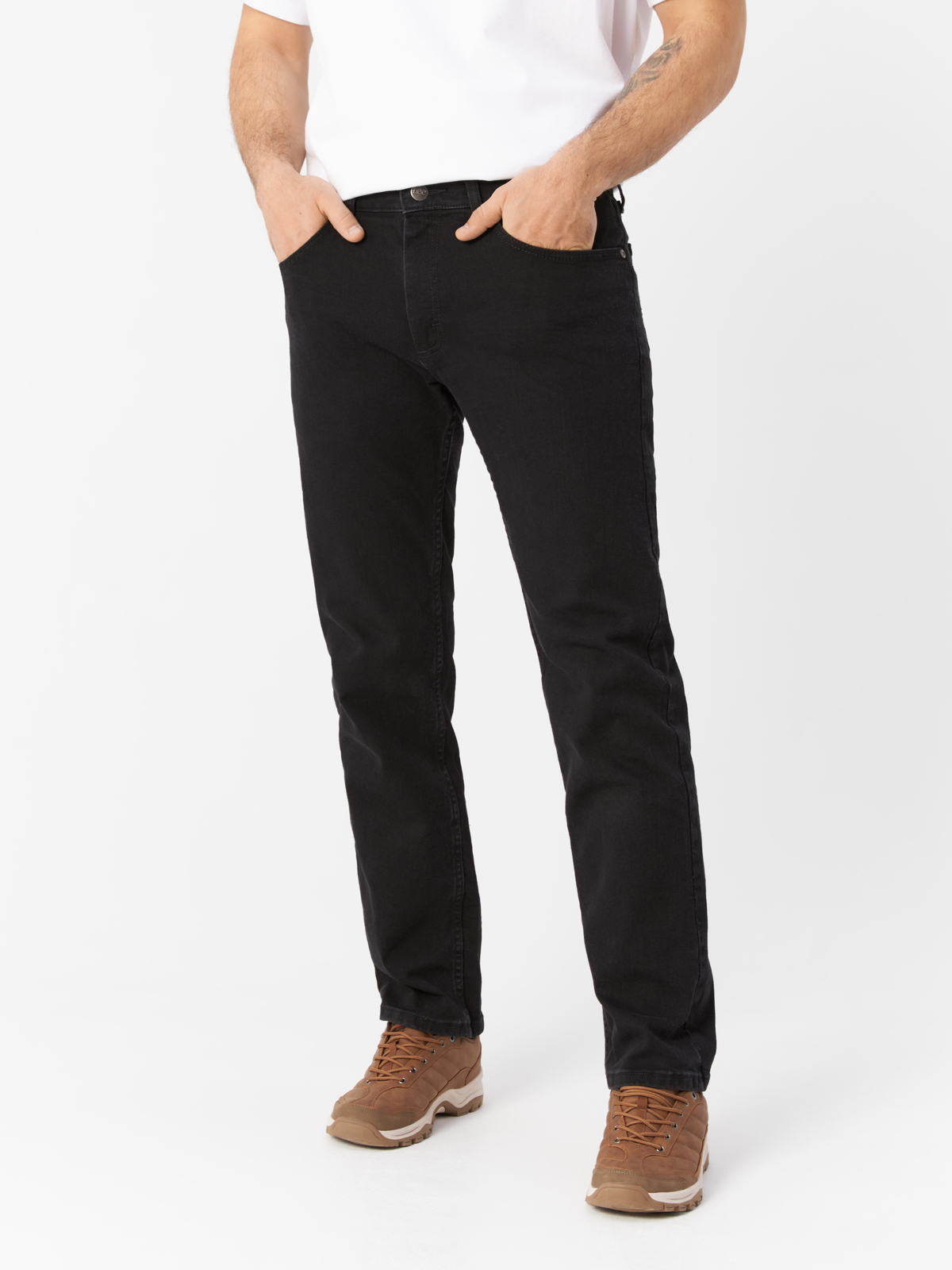 

Джинсы мужские Lee 112140861003 черные 30/30, Черный, 112140861