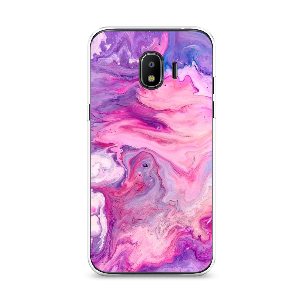 

Чехол на Samsung Galaxy J2 2018 "Нежно-розовая абстракция", Розовый, 25650-3
