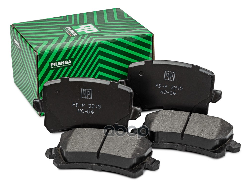 

Колодка Тормозная Pilenga Vw Tiguan (5n1, 5n2) Перед. (Fd-P 3315) (В Уп. 4 Шт.) PILENGA ар