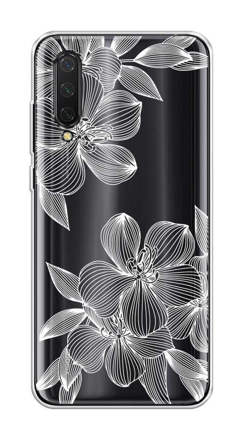 

Чехол на Xiaomi Mi CC9/Mi A3 Lite/Mi 9 Lite "Крокус", Белый;прозрачный, 36250-1