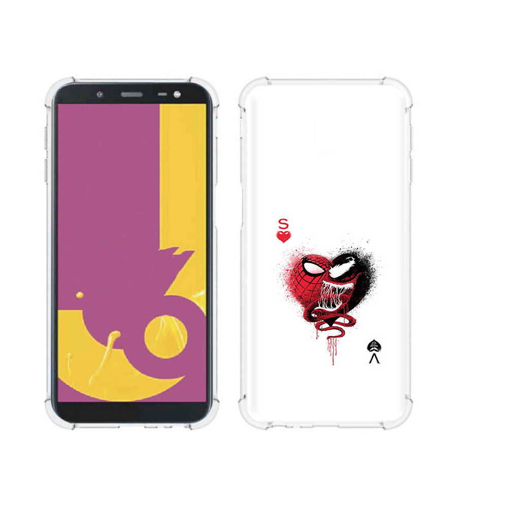 Чехол MyPads Tocco для Samsung Galaxy J6+ (2018) Веном (PT119175.557.41)