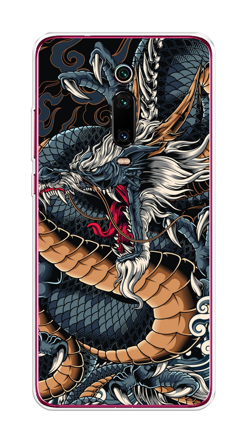 

Чехол на Xiaomi Redmi K20/K20 Pro/Xiaomi Mi 9T/9T Pro "Japanese Dragon", Коричневый;черный;синий, 35750-1