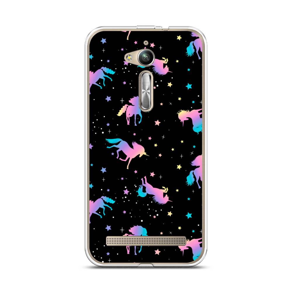 

Чехол на Asus Zenfone GO ZB500KG/500KL "Единороги градиент", 42250-1