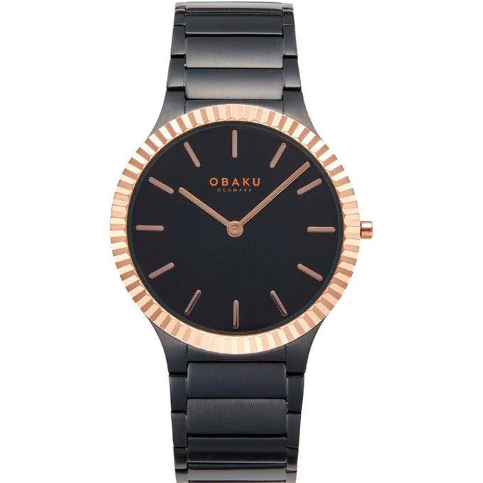 

Наручные часы мужские Obaku V292GXMBSB, V292GXMBSB