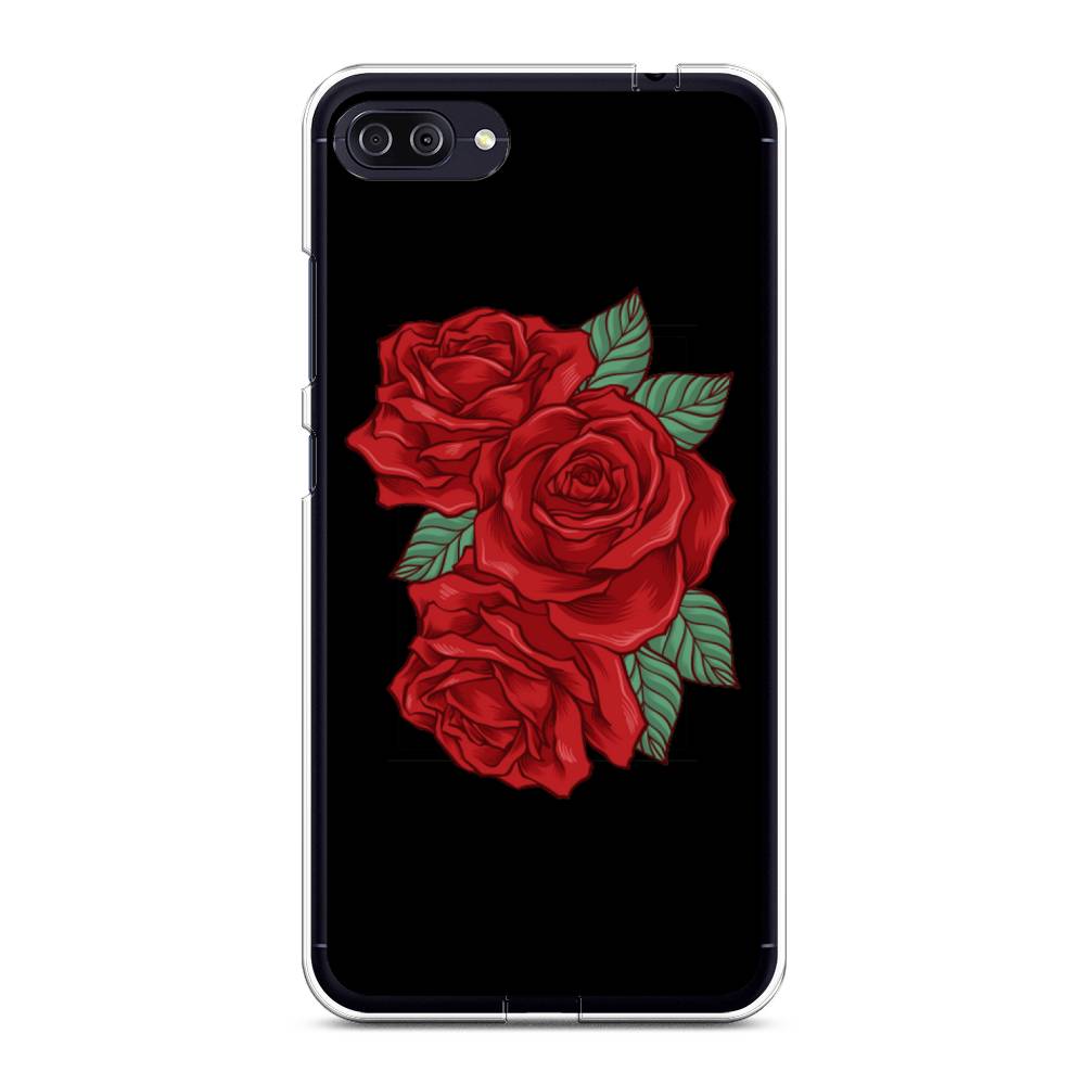 

Чехол Case Place 42150-2 для Asus ZenFone 4 Max (ZC554KL) "Три алые розы", 42150-2