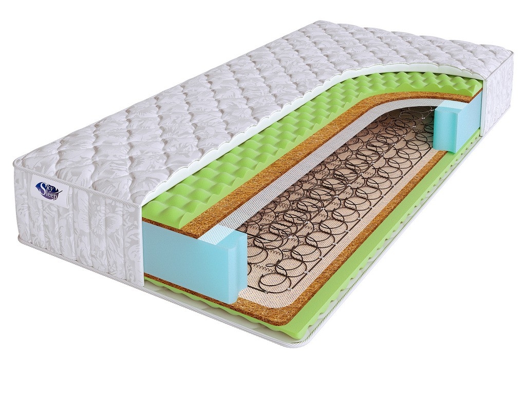 

Матрас SkySleep Wave Space BS 120х195, Белый, Wave Space BS