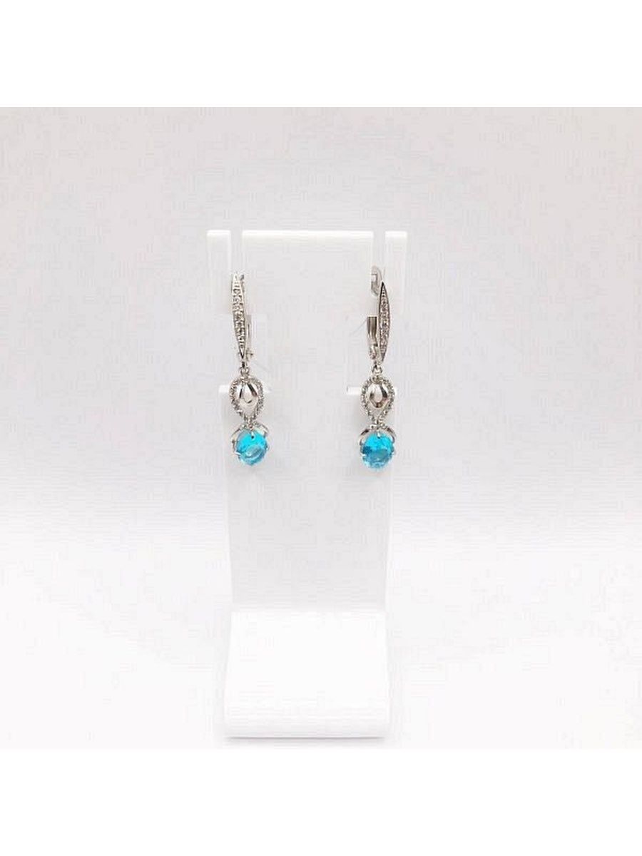 

Серьги из серебра TEO MAORI 81215010194-1, фианит, 81215010194-1