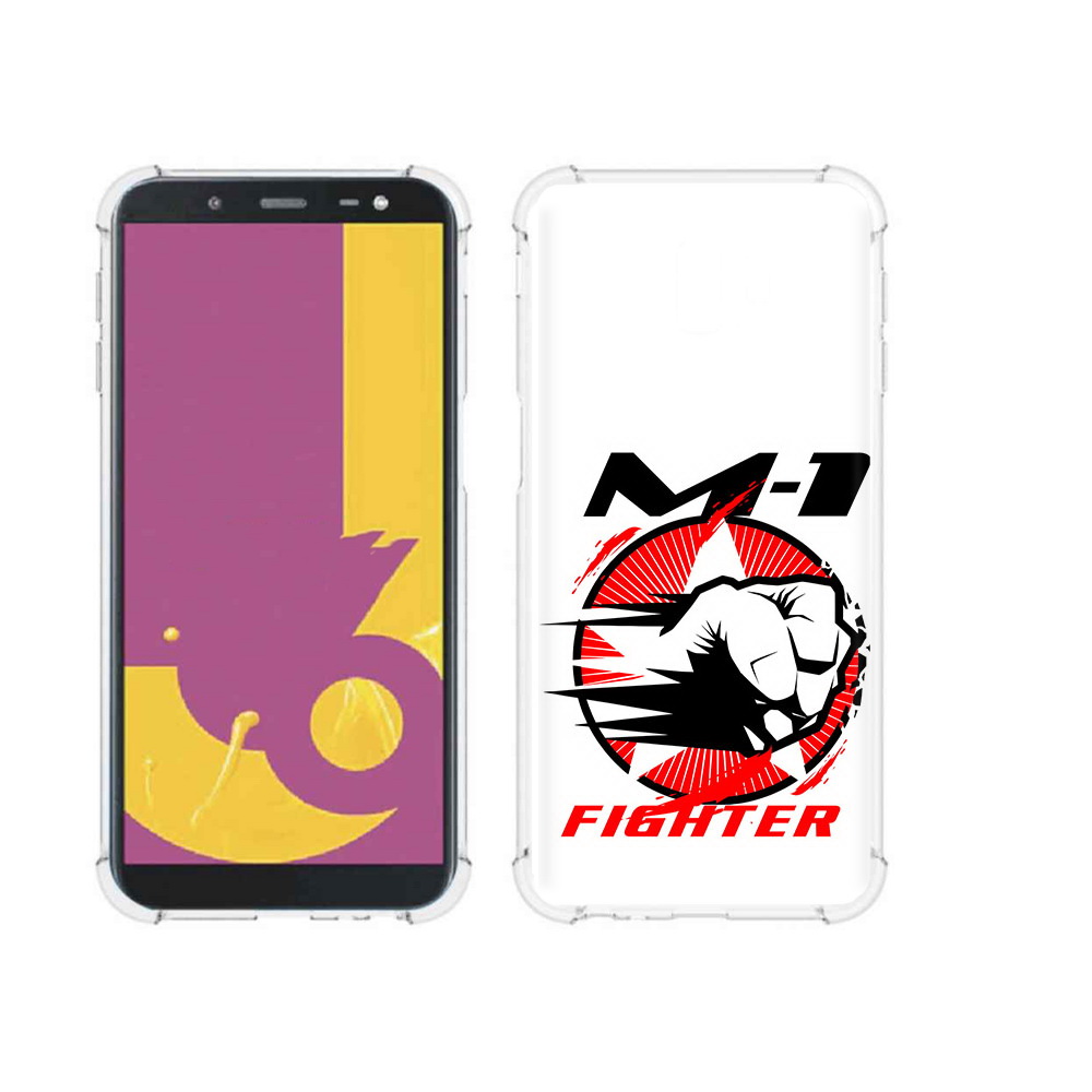 

Чехол MyPads Tocco для Samsung Galaxy J6+ (2018) единоборства М-1 (PT119175.557.342), Прозрачный, Tocco