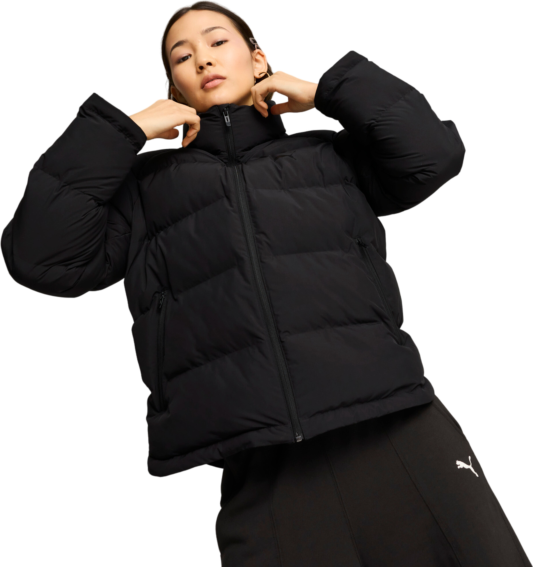 

Куртка женская PUMA MONO Jacket W черная S, Черный, MONO Jacket W