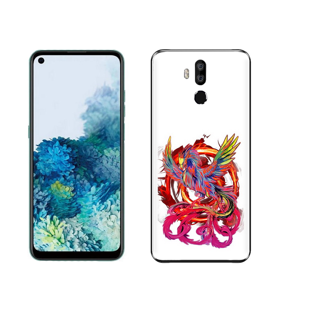 

Чехол MyPads Tocco для Oukitel K9 красочный феникс, Прозрачный, Tocco