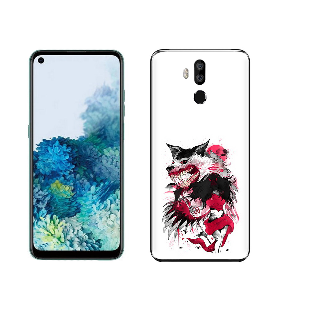 

Чехол MyPads Tocco для Oukitel K9 красная шапочка, Прозрачный, Tocco