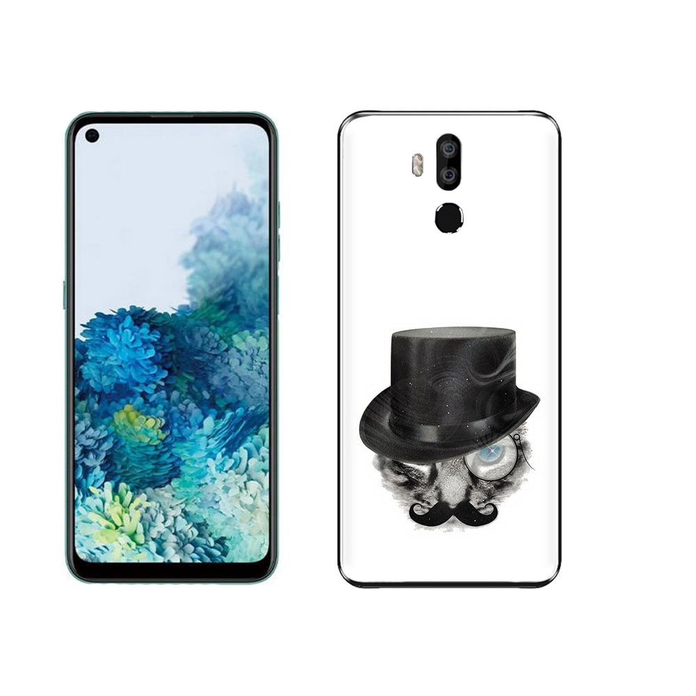 

Чехол MyPads Tocco для Oukitel K9 интелегентный кот, Прозрачный, Tocco